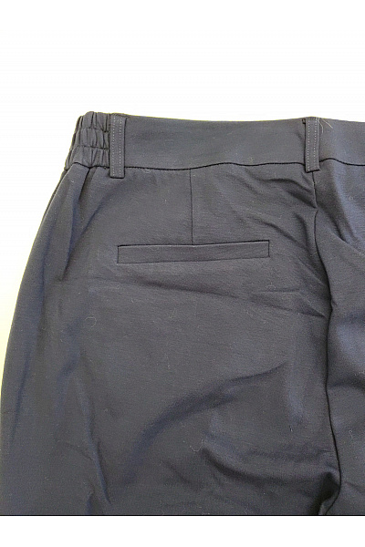 fiora blue Modré široké společenské kalhoty s vysokým pasem Velikost DE 42 | fiora blue | obrázek 5