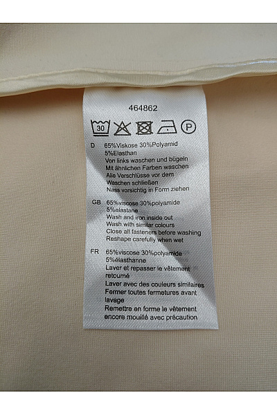 PFEFFINGER Béžové dámské blejzr sako jednořadé elegantní business Vel. DE 44 | PFEFFINGER | obrázek 10