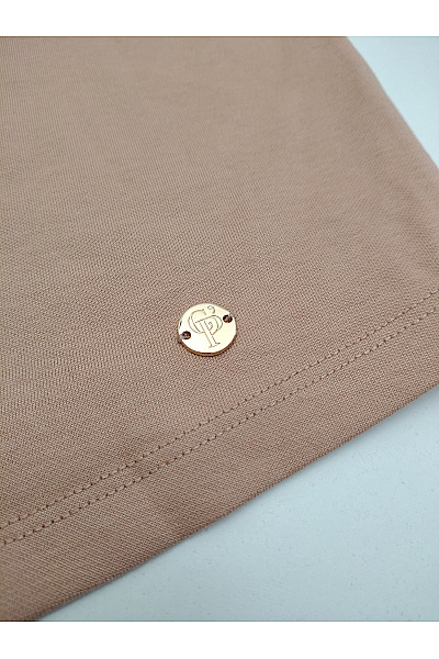 C'est tout Dámská bavlněná mikina růžová oversized crewneck bez potisku Velikost DE 42 | C'est tout | obrázek 2