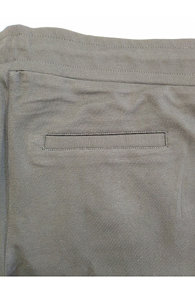 fiora blue Černé dámské chino kalhoty s kapsami a pružným pasem Velikost DE 40 | fiora blue | obrázek 6