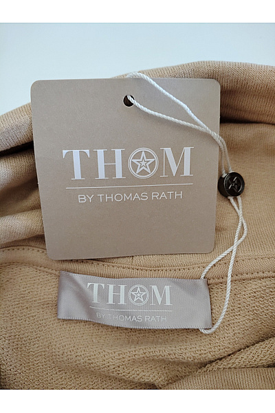 THOM By Thomas Rath Béžová dámská mikina se stojáčkem a dlouhým rukávem Velikost DE 46 | THOM By Thomas Rath | obrázek 8