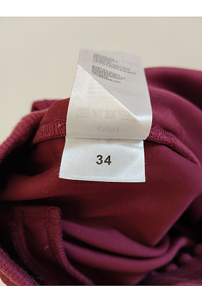 Jana Ina Červené dámské tepláky s vysokým pasem a kapsami Velikost EU 34 | Jana Ina | obrázek 11