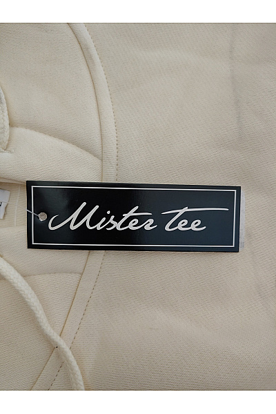 Mister Tee Béžová bavlněná pánská mikina s kapucí a potiskem Los Angeles Vel. EU L | Mister Tee | obrázek 6