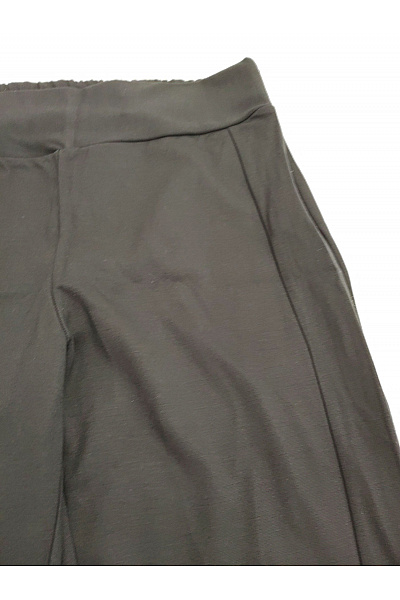 maloo Černé elegantní rovné kalhoty s vysokým pasem Velikost DE 38 | maloo | obrázek 4