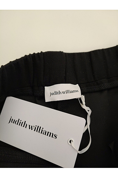 Judith Williams Černé široké kalhoty s vysokým pasem Vel. DE 34 | Judith Williams | obrázek 4