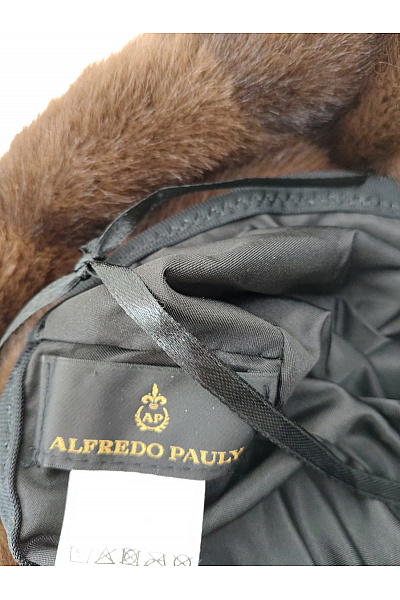 Alfredo Pauly Hnědý plyšový klobouk bucket hat Vel. ONE SIZE | Alfredo Pauly | obrázek 6