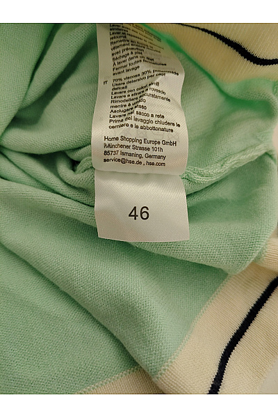 HELENA VERA Zelený pletený propínací kardigan na knoflíky Vel. IT 46 | HELENA VERA | obrázek 9