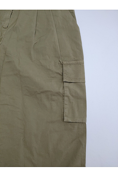 C'est tout Dámské khaki cargo kalhoty s kapsami na stehnech Vel. DE 38 | C'est tout | obrázek 4