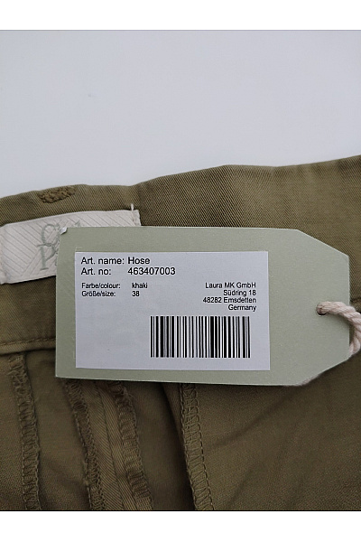 C'est tout Dámské khaki cargo kalhoty s kapsami na stehnech Vel. DE 38 | C'est tout | obrázek 7