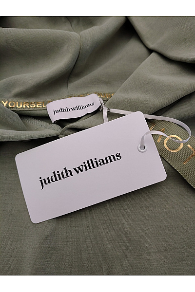 Judith Williams Dámská khaki mikina s kapucí oversized Vel. EU 48 | Judith Williams | obrázek 8