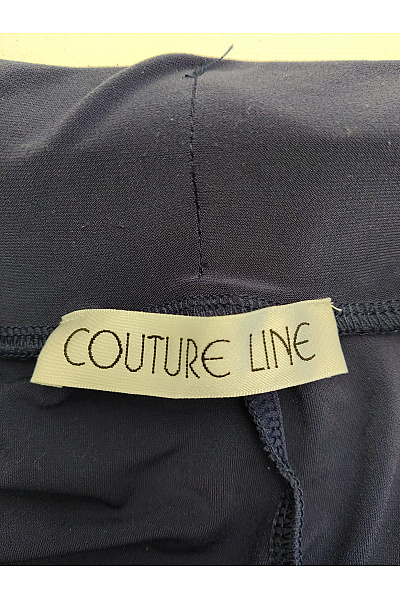 COUTURE LINE Modré široké kalhoty s kapsami Velikost IT 52 | COUTURE LINE | obrázek 8