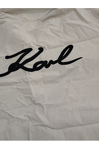 Karl Lagerfeld Béžová bavlněná košile oversized Velikost EU 40 | Karl Lagerfeld | obrázek 8