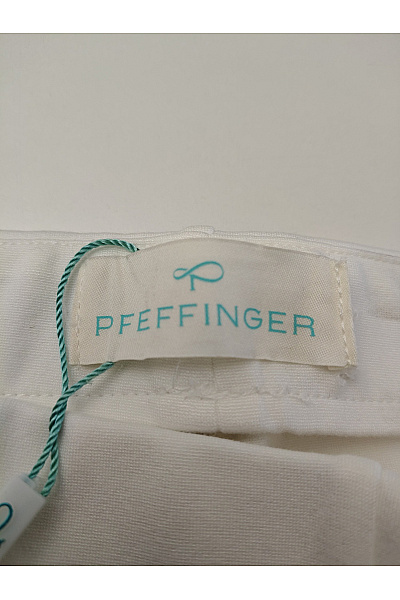PFEFFINGER Bílé zvonové kalhoty s vysokým pasem Vel. DE 44 | PFEFFINGER | obrázek 8