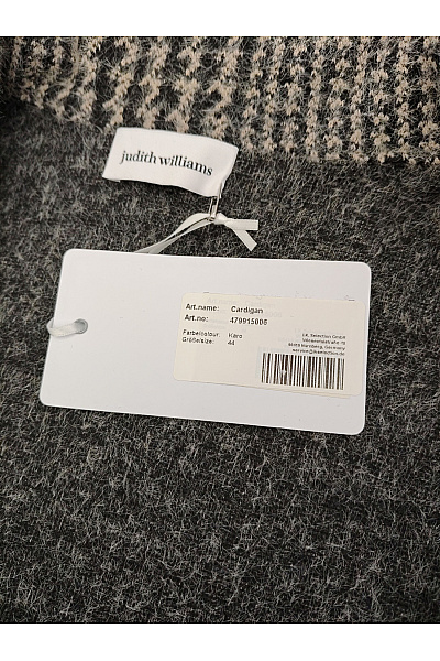 Judith Williams Dámský kostkovaný kabát dlouhý elegantní podzimní Vel. DE 44 | Judith Williams | obrázek 7