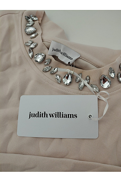 Judith Williams Béžové dámské tričko s dlouhým rukávem a kamínky Velikost DE 40 | Judith Williams | obrázek 8