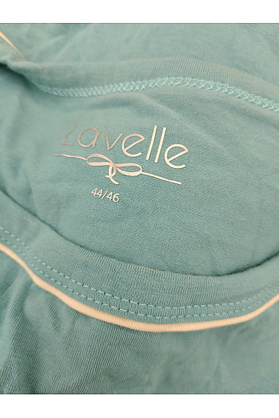 Lavelle Dámské bavlněné pyžamo s krajkou modré Vel. EU 44/46 | Lavelle | obrázek 8