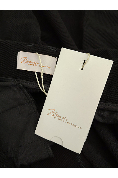 MERCER AMSTERDAM Černé elegantní společenské kalhoty s puky Vel. DE 44 | MERCER AMSTERDAM | obrázek 7