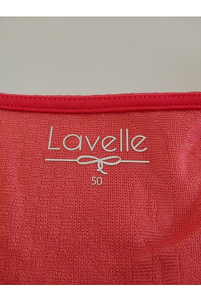 Lavelle Červené dámské tričko s tříčtvrtečním rukávem a kulatým výstřihem Velikost EU 50 | Lavelle | obrázek 5