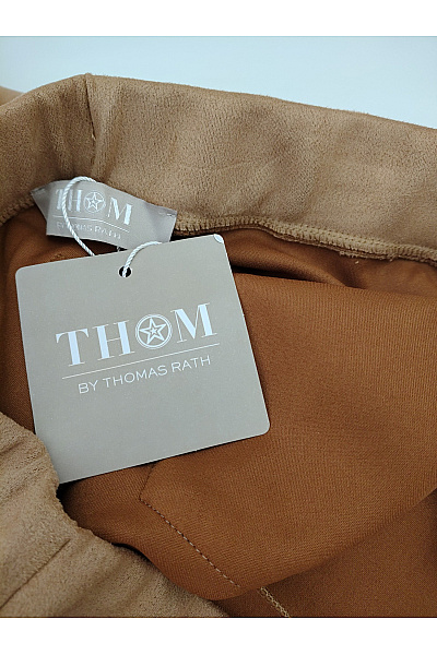 THOM By Thomas Rath Béžové dámské legíny s pružným pasem Velikost DE 40 | THOM By Thomas Rath | obrázek 8