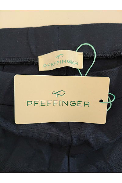 PFEFFINGER Černé elegantní cigaretové kalhoty s kapsami Velikost DE 23 | PFEFFINGER | obrázek 9