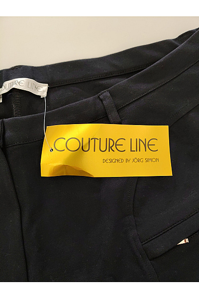 COUTURE LINE Černé elegantní kalhoty s kapsami Vel. DE 23 | COUTURE LINE | obrázek 7