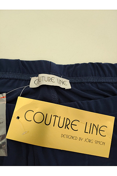 COUTURE LINE Modré volné kalhoty pro plnoštíhlé s kapsami Vel. DE 52 | COUTURE LINE | obrázek 5