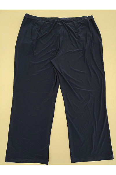 COUTURE LINE Modré volné kalhoty pro plnoštíhlé s kapsami Vel. DE 52 | COUTURE LINE | obrázek 8