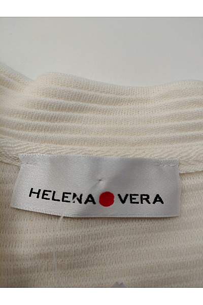 HELENA VERA Béžový žebrovaný kardigan na zip Vel. DE 44 | HELENA VERA | obrázek 8