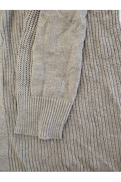 THOM By Thomas Rath Šedý pletený kardigan do véčka Vel. EU 38 | THOM By Thomas Rath | obrázek 3