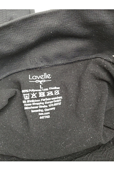 Lavelle Černé dámské bezešvé stahovací kalhotky Vel. L | Lavelle | obrázek 5