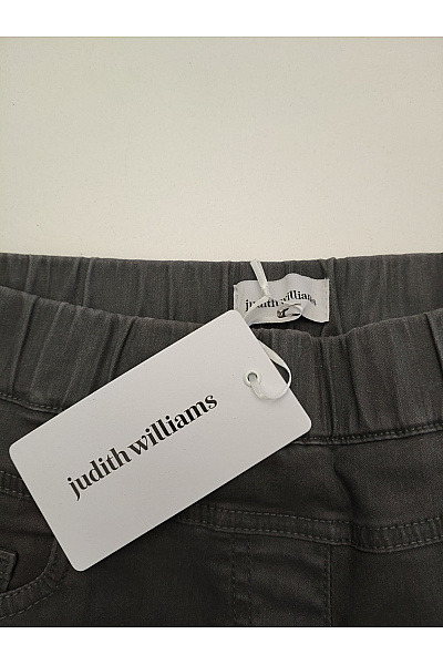 Judith Williams Šedé bavlněné džíny s vysokým pasem a pružným Velikost DE 19 | Judith Williams | obrázek 5