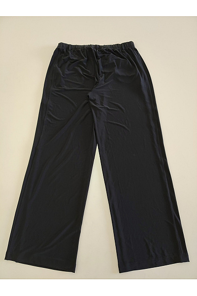 COUTURE LINE Černé široké kalhoty s lampasem Vel. DE 40 | COUTURE LINE | obrázek 3
