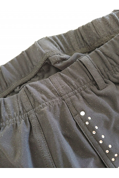 COUTURE LINE Černé široké kalhoty s lampasem Vel. DE 40 | COUTURE LINE | obrázek 8