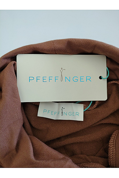 PFEFFINGER Dámské hnědé basic tričko s rolákem a dlouhým rukávem Vel. DE 48 | PFEFFINGER | obrázek 6