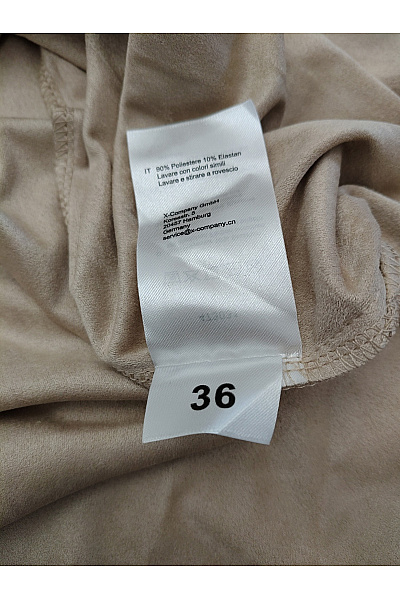 Jana Ina Béžový elegantní kabát s páskem Vel. EU 36 | Jana Ina | obrázek 7