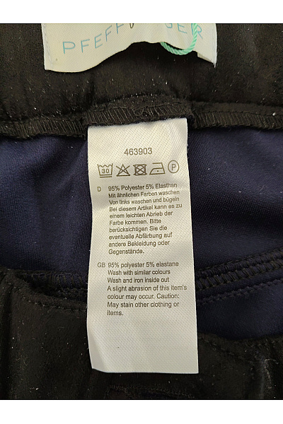 PFEFFINGER Černé dámské kalhoty s kapsami na zip Velikost DE 23 | PFEFFINGER | obrázek 10