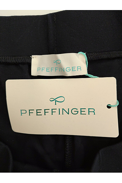 PFEFFINGER Černé elegantní kalhoty s kapsami Velikost DE 19 | PFEFFINGER | obrázek 6