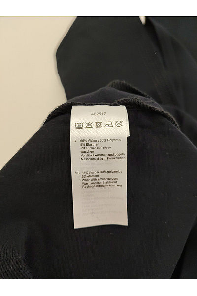 PFEFFINGER Černé elegantní kalhoty s kapsami Velikost DE 19 | PFEFFINGER | obrázek 8
