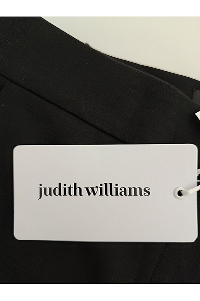 Judith Williams Černé elegantní společenské kalhoty s vysokým pasem Vel. DE 34 | Judith Williams | obrázek 6