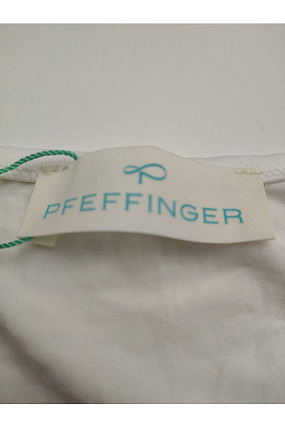 PFEFFINGER Bílé dámské tričko s odhalenými rameny a krajkou Vel. DE 44 | PFEFFINGER | obrázek 7