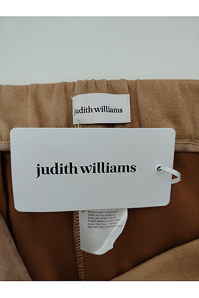 Judith Williams Hnědé dámské kalhoty s vysokým pasem a kapsami Vel. DE 38 | Judith Williams | obrázek 6
