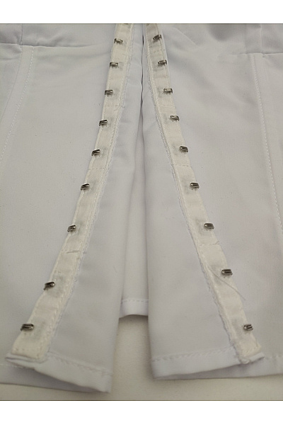 boohoo Bílé dámské tílko crop top s mašlí Velikost EU 44 | boohoo | obrázek 10