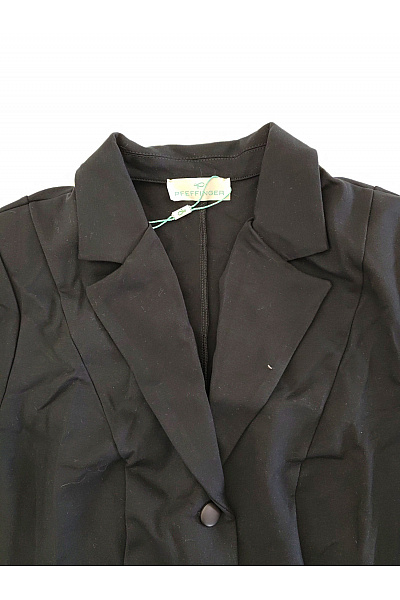 PFEFFINGER Černé dámské blejzr jednořadé elegantní business Vel. DE 42 | PFEFFINGER | obrázek 5