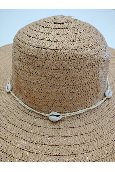 Dámský letní slaměný klobouk se stuhou | Unimoda | obrázek 4