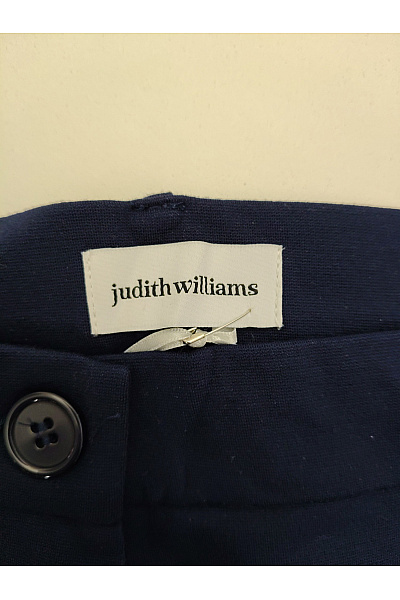 Judith Williams Modré elegantní společenské kalhoty s puky Vel. DE 20 | Judith Williams | obrázek 7