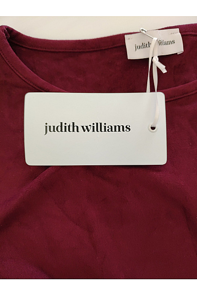 Judith Williams Dámské červené tričko s tříčtvrtečním rukávem a prodlouženým zadním dílem Velikost DE 38 | Judith Williams | obrázek 4