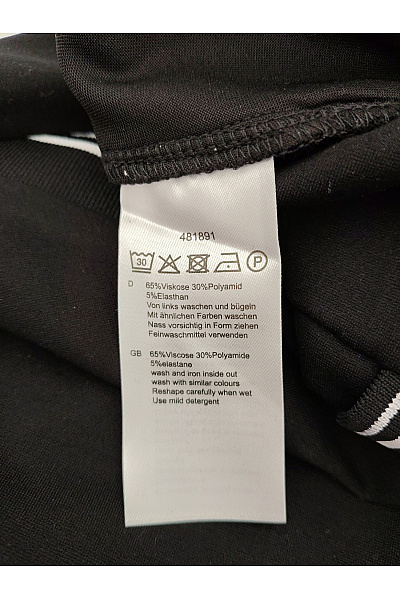 PFEFFINGER Černé elegantní kalhoty s kapsami a lampasem Vel. DE 21 | PFEFFINGER | obrázek 8
