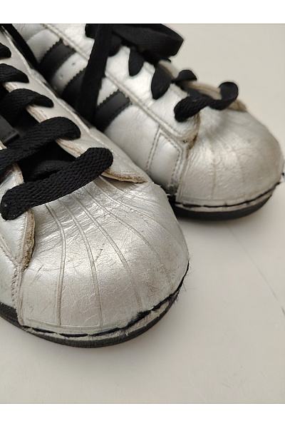 ADIDAS tenisky Superstar Stříbrné Velikost 37 1/2 | ADIDAS | obrázek 6