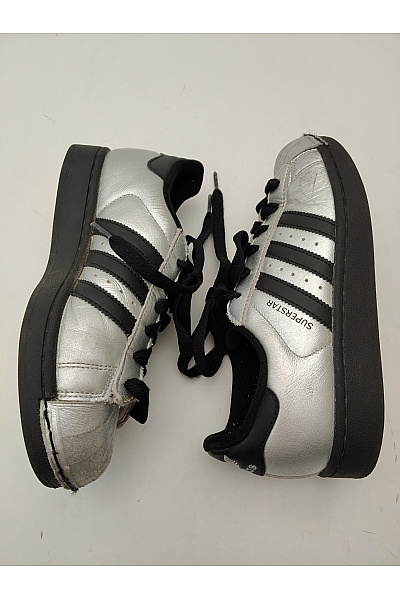 ADIDAS tenisky Superstar Stříbrné Velikost 37 1/2 | ADIDAS | obrázek 9