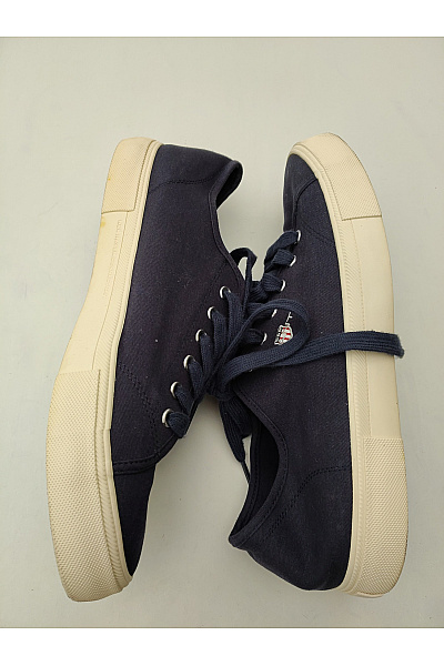 GANT Pánské tenisky M&S Canvas Plimsoll Trainers Modré Vel. EU 44 | GANT | obrázek 9